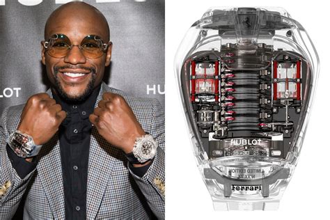 mayweather hublot laferrari|Floyd Mayweather Jr.’s Watch Collection Including the Most .